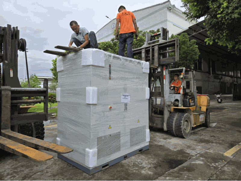 Product delivery — factory shipment, unloading and unpacking acceptance